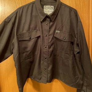 DIXXON “Outlaw” women’s cropped button up 2X